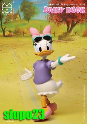 Herocross ~ HMF #059 Disney Daisy Duck Figure - Picture 2 of 6