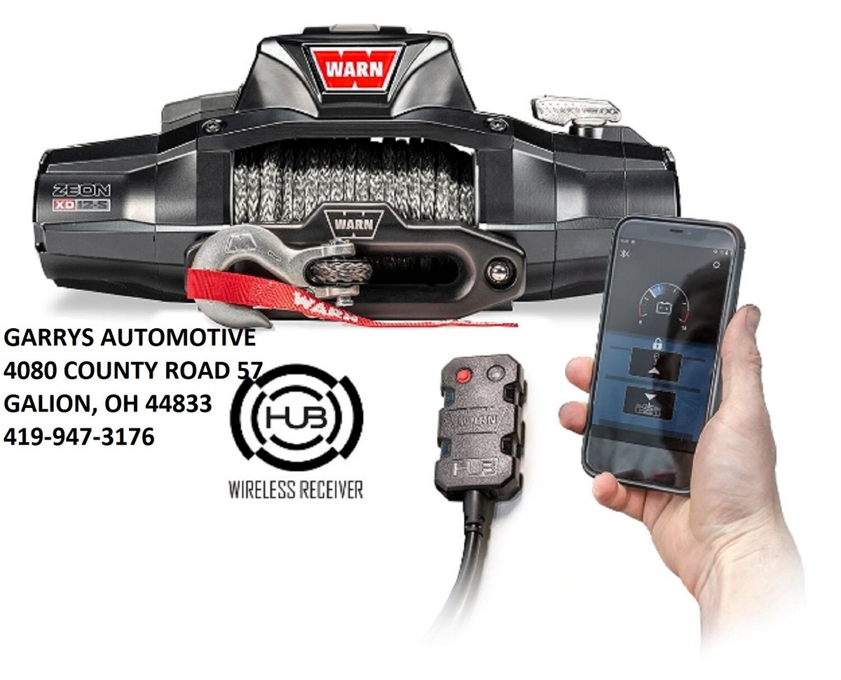 WARN 110014 ZEON XD 14-S 10000 lb Series Winch 80' 3/8 Spydura