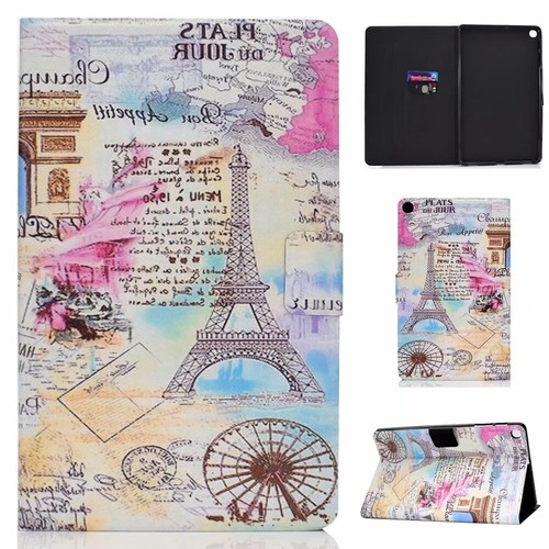 For Samsung Galaxy Tab A T290 T510 T590 Tablet Pattern Leather Stand Cover Case - Picture 189 of 213