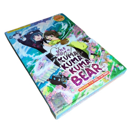 DVD Kuma Kuma Kuma Bear Season 1+2 (Vol.1-24End) English Dubbed & Subtitle Anime - Picture 6 of 7