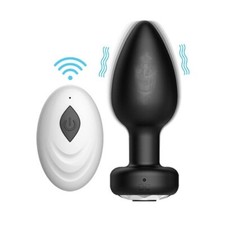 Sextoys - Plug Anal - Plug Anal Vibrant télécommandé Wire 7,2 x 3,3 cm