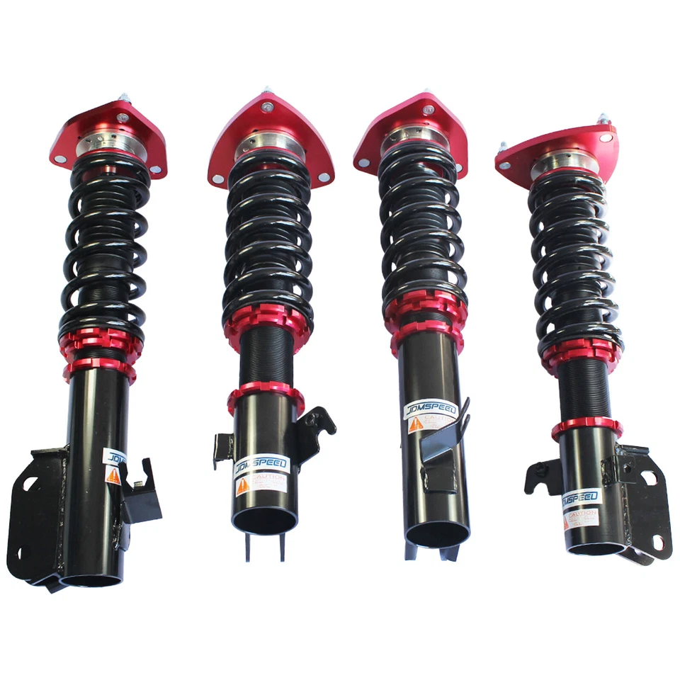 Kit de suspensión coilover completo rojo puntales amortiguadores para 02-07 Impreza WRX Foto 2 de 4