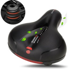 Comfort Wide Big Bum Soft Gel Bike Saddles Bicycle Seat Cycling Air Cushion Pad