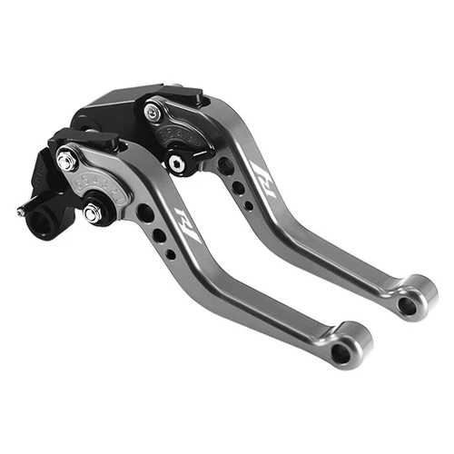 Short Brake Clutch Handle Levers For YAMAHA YZF R1 YZF-R1M/YZFR1S 2015-2023 - Foto 5 di 22
