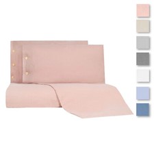 Parure lenzuola Violino di Bellora in Misto lino Matrimoniale X483