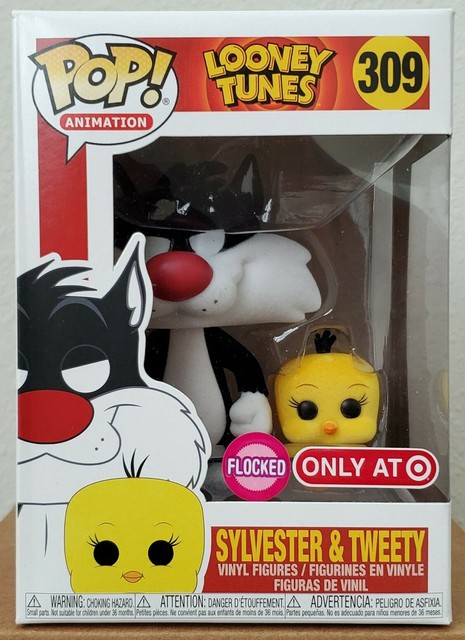 Funko Pop! Looney Tunes SYLVESTER & TWEETY Flocked Target Exclusive | eBay