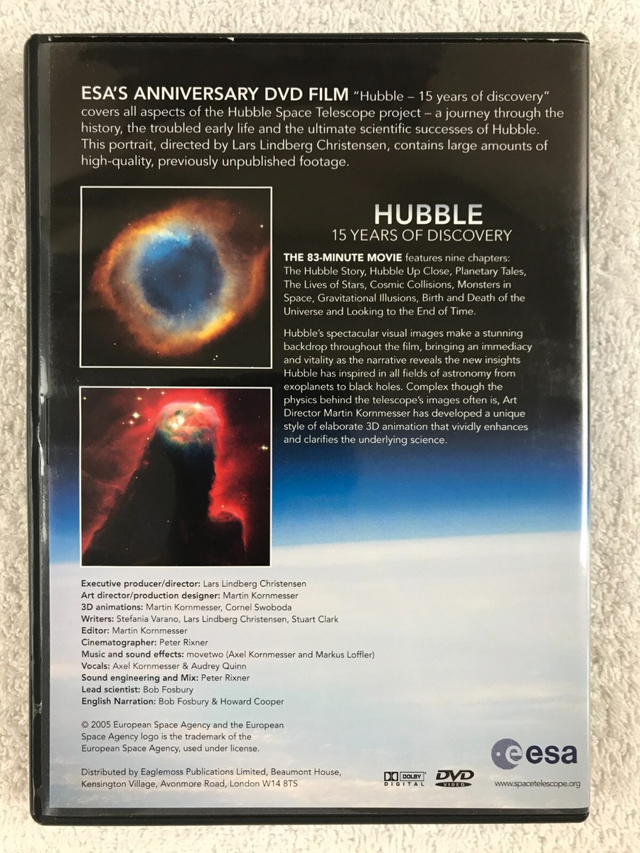 15 Years of Discovery [DVD] Hubble - 15 Years Of Discovery (Dvd+Cd