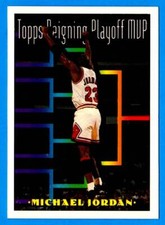 1993-94 Topps MICHAEL JORDAN card # 199 (ex-mt) Chicago Bulls  (B)