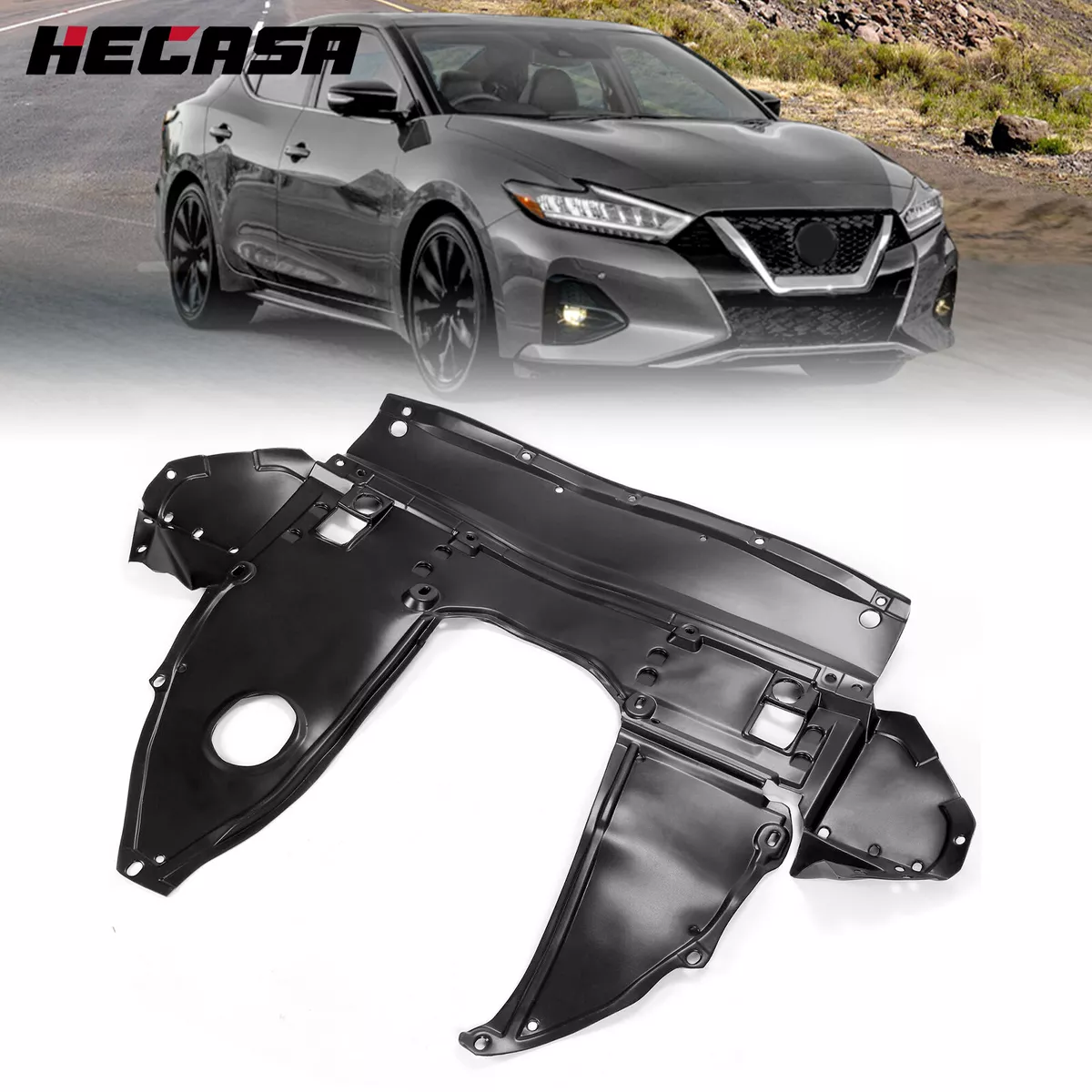 For 2016 21 Nissan Maxima 16 18 Altima Front Engine Splash Shield Under Cover