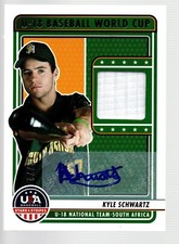 2023 USA Stars & Stripes U18 WC South Africa Auto #U18-KS Kyle Schwartz 49/72