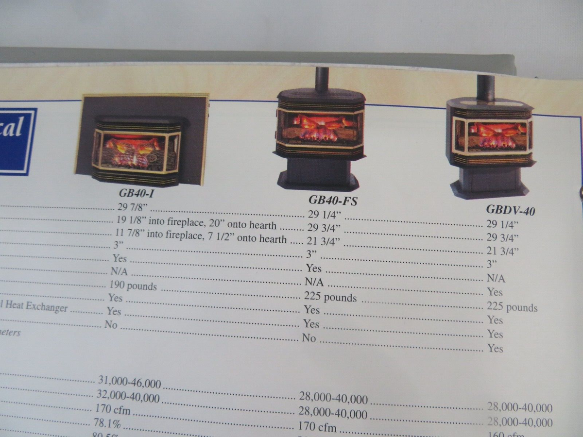 Aladdin Hearth Quadra Fire Pellet Products Technical Manual GB40-I