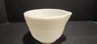 White Pyrex Mixing Bowl 6-1/2"