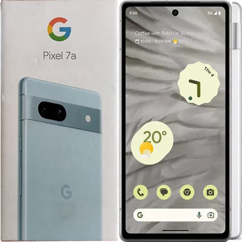 The Price of Google Pixel 7a 5G Snow 128GB + 8GB Dual-SIM Factory Unlocked GSM NEW | Google Pixel Phone