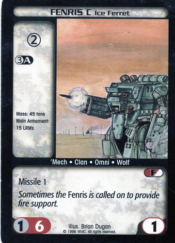 Tarjetas coleccionables individuales de Battletech Limited - Imagen 106 de 201