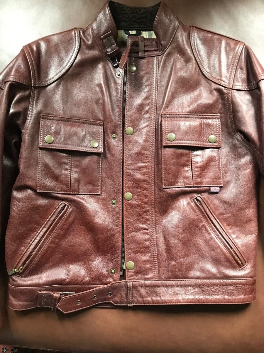 Belstaff Lederjacke Modell cougar