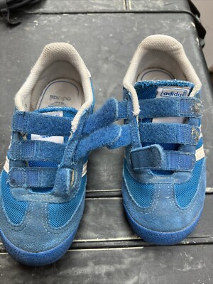 Adidas Dragon Kids Trainers Shoes UK 11K Blue UK