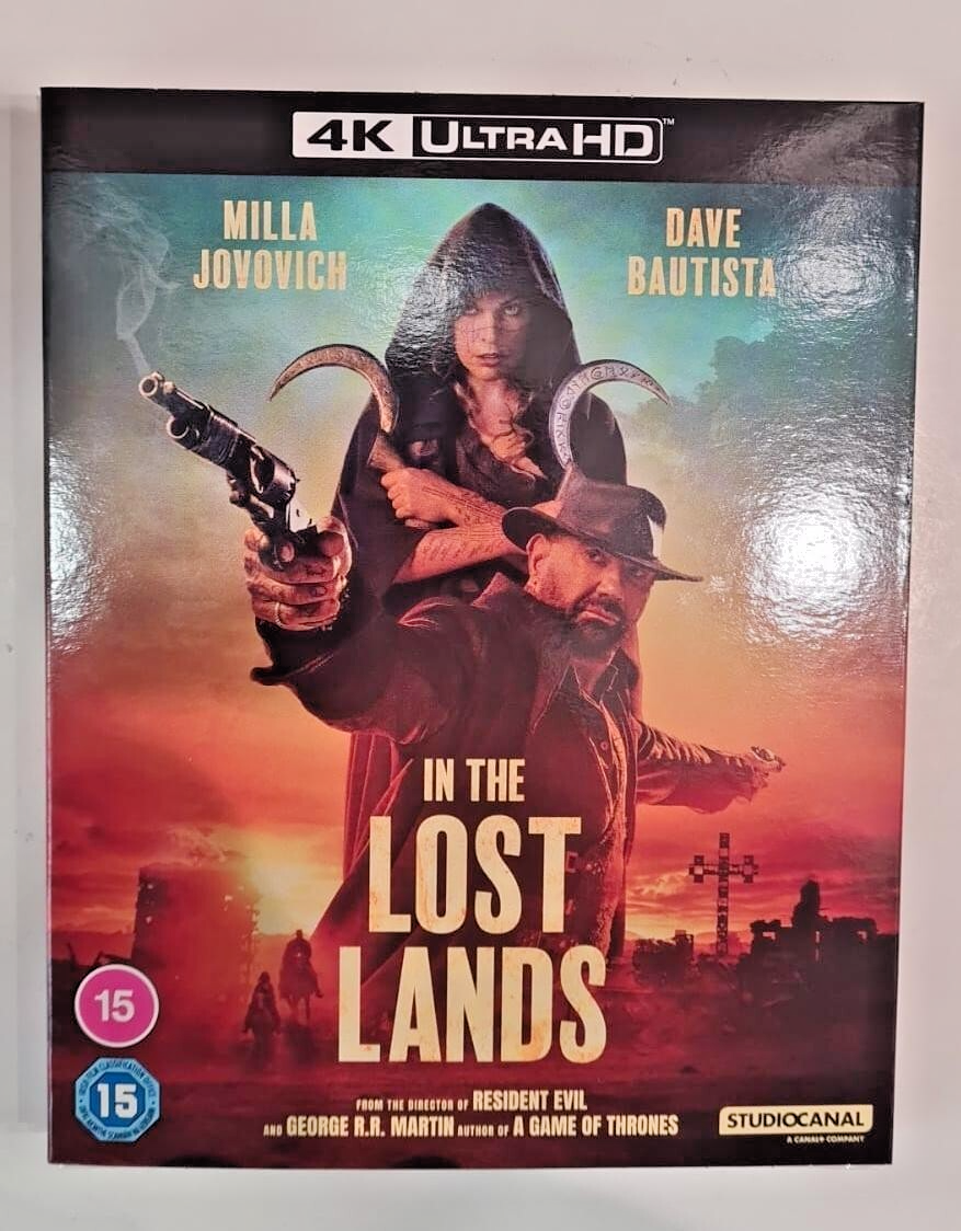 4K UHD BLU-RAY IN THE LOST LANDS  EXCLUSIVE EDITION ALT SLEEVE ART AND ART CARDS