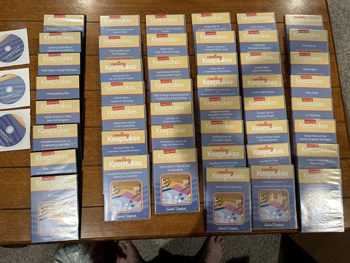 45 Posten Erstellen Andenken Magazin Sammelalbum Anleitung DVDs + 3 CD Schriften - Bild 11 von 15