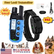 3300 FT Remote Dog Shock Training Collar Rechargeable Waterproof LCD Pet Trainer