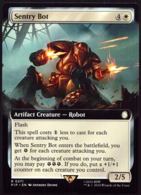 Sentry Bot - 371 Extended not foil - MTG Fallout