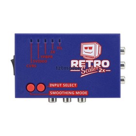 RetroScaler2x AV Converter+Line-Doubler AV to HDMI for PS2/N64/NES/Dreamcast