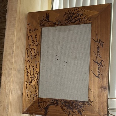 Home Trends Wood Frames Picture Frame 5''x7'' Photo Great Gracing Frame