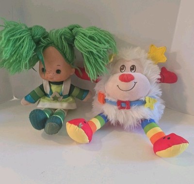1983 Hallmark Rainbow Brite Patty O Green Doll 11'' Sprite Doll & Twinkle Sprite