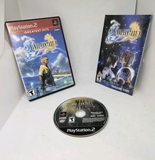 Final Fantasy X PS2 Playstation  GAME,CASE, MANUAL  clean and Tested  SHIPS FAST