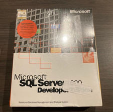 Microsoft SQL Server 2000 Developer Edition Sealed Box