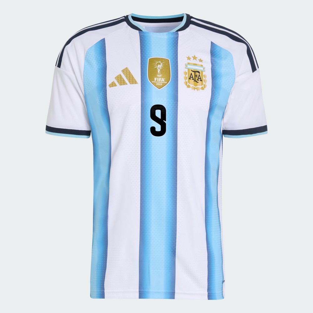 Argentina National Team 26 Authentic Home Jersey - Player Printing