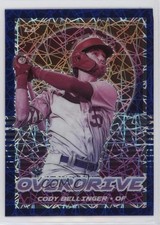 2021 Panini Chronicles Overdrive Blue Velocity Prizm Cody Bellinger #19 0ge4