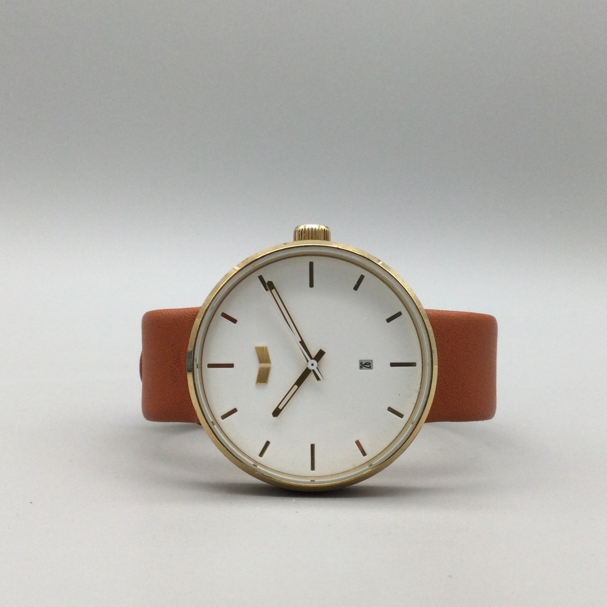 Vestal Roosevelt Watch Mens 42mm Gold Tone Stainless Steel  display picture 3