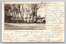 Postcard New Hampshire Milford Union Square c1907 63N