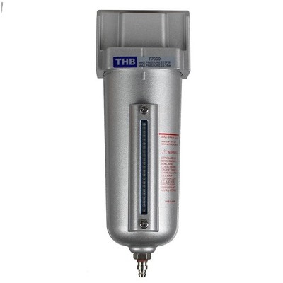 In Line Moisture Filter Separator 5 Micron 2.7oz Liquid Capacity with Bracket