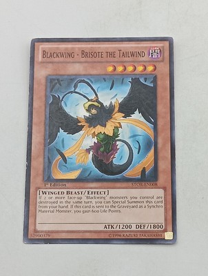 Yu-Gi-Oh Einzelkarte Blackwing - Brisote the Tailwind bespielt