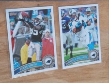 2011 Topps #25 STEVE SMITH+ Deangelo Williams Carolina Panthers NM-MINT