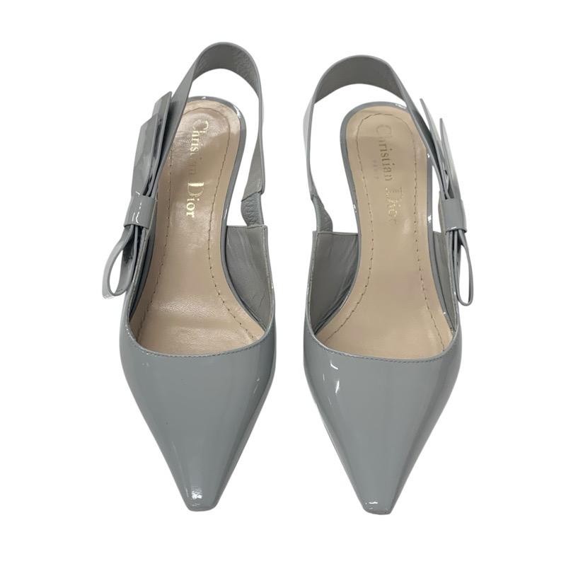 Christian Dior Pumps Heel Leather Gray EU34/US4 116651c thumbnail 2