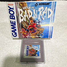 Skate or Die: Bad 'N Rad (Nintendo Game Boy) w/ Manual - CLEAN!