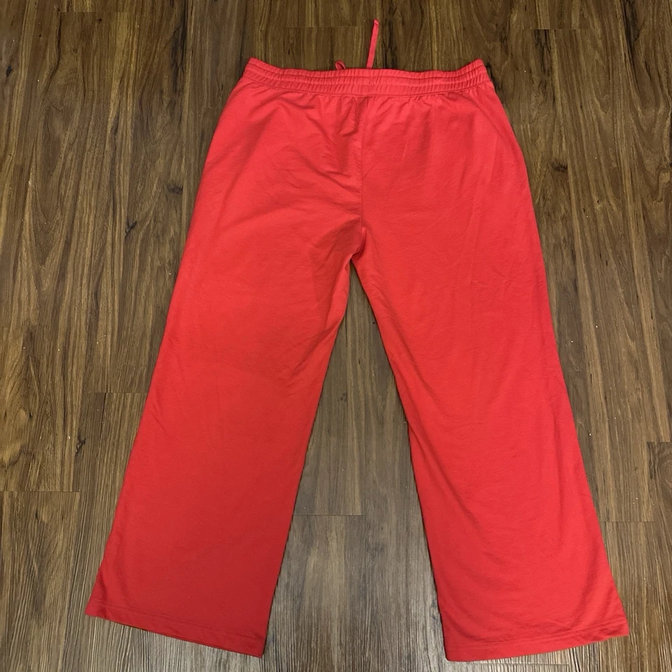 Pantalones para mujer Budweiser Clydesdale gráficos de felpa francesa pierna ancha XL (16-18) Foto 4 de 4