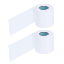 2Pcs 2.4"x36.1ft Pipe Wrapping Tape Duct Tape Insulation Non Adhesive White
