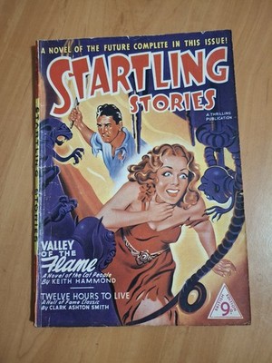 Vintage 1952 Startling Stories No.2 UK Sci-fi Magazine  Good