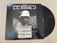 LL Cool J Signed Going Back To Cali Vinyl Record Album JSA Auto Rapper Hip Hop