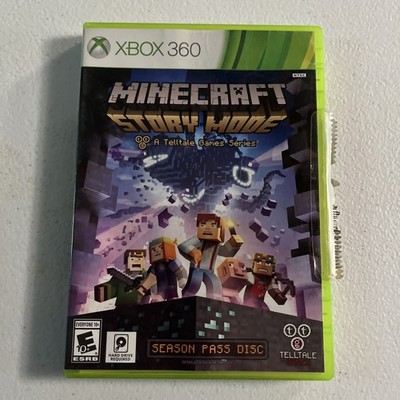 Minecraft: Story Mode - Season Pass Disc (Xbox 360, 2015)
