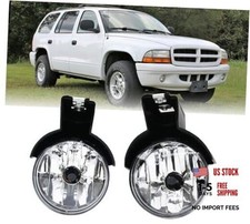 Fog Lights Assembly Compatible With 1997-2000 Dodge Dakota Pickup Truck 1998 Fog Lights Assembly Compatible With 1997-2000 Dodge Dakota Pickup Truck 1998