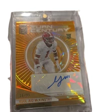 KOOL-AID McKINSTRY 2024 Donruss Elite Turn of the Century Auto RC #/26 SP SAINTS