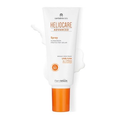 Heliocare Advanced Spray SPF 50, 200ml Solution New Sealed