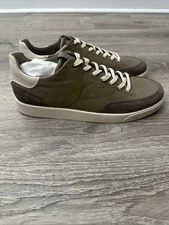 ECCO Street Lite Luxe Brown Everyday Leather Retro Sneakers Men's Size 10-10.5US