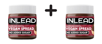 2 x Inlead Spread (200g) Hazelnut Cocoa Vegan (37,25 EUR/kg)