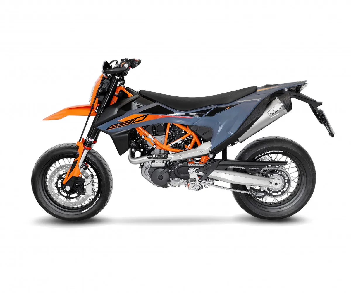 LeoVince full exhaust system LV ONE EVO EURO 4/5 KTM 690 ENDURO R 2019 2024