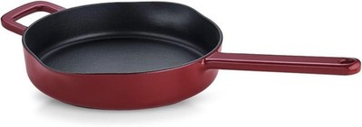 Fissler Moments Collection/Enameled cast iron pan Ø 26 cm burgundy
